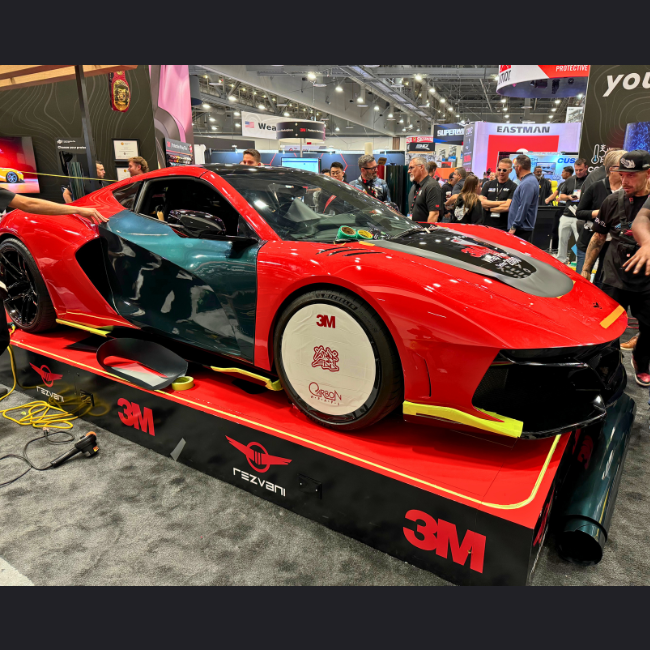 SEMA/3Mブース展示の様子2