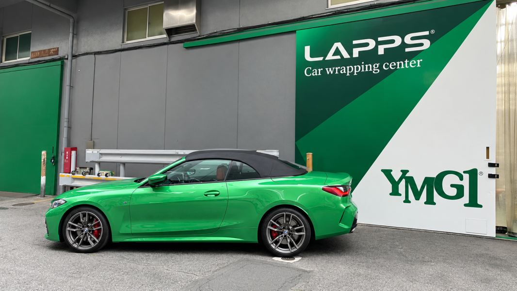 BMW M440i カブリオレフルラッピング画像