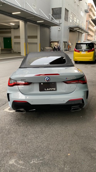 BMW M440i カブリオレフルラッピング画像