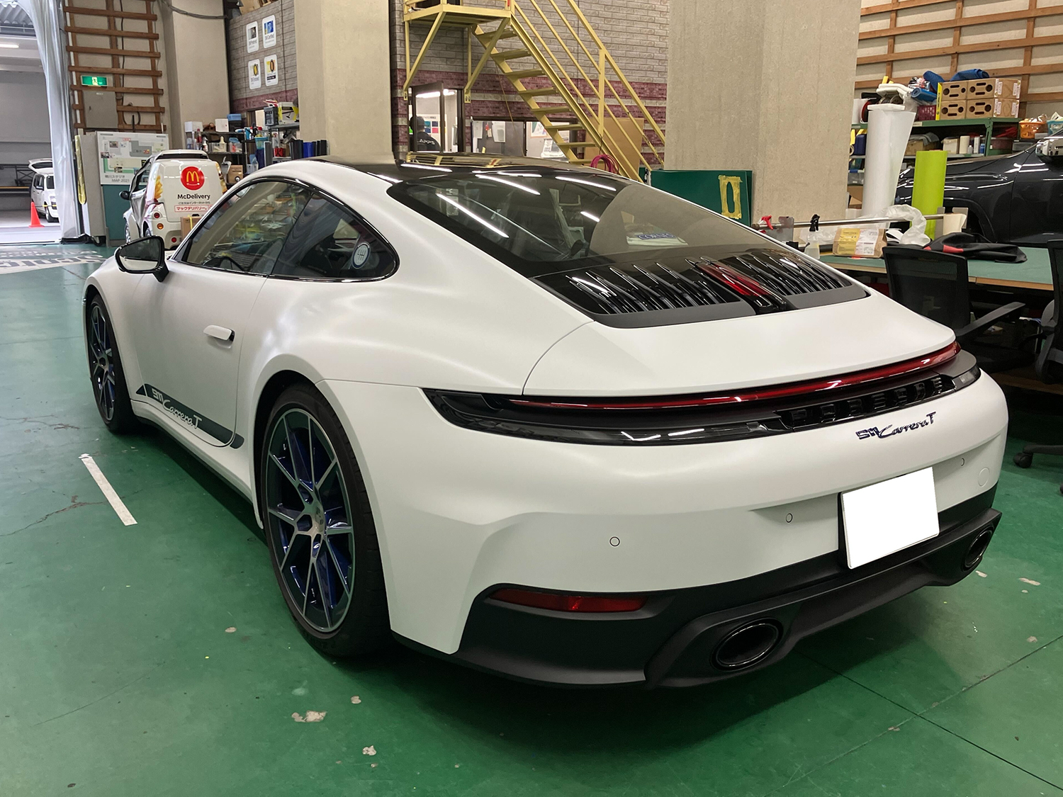 ポルシェ911Tプロテクションラッピング施工後