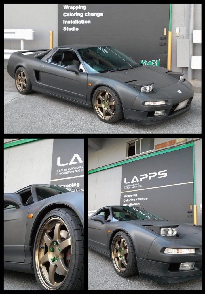 HONDA NSX - カーラッピング 東京 車ラッピングのLAPPS