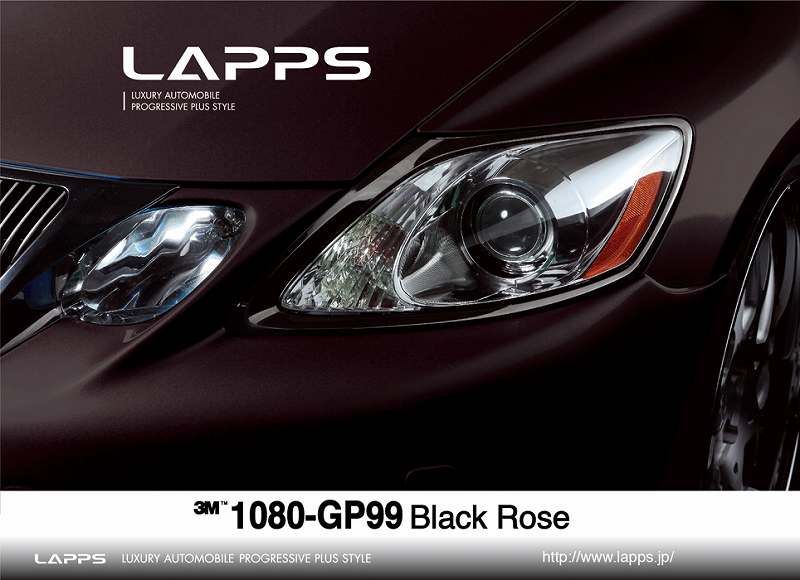 3M1080-GP99 Black Rose - カーラッピング 東京 車ラッピングのLAPPS