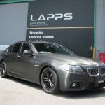 カーラッピング　BMW　５２３ｄ フルラッピング　