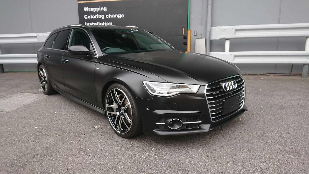 カーラッピング アウディー A6 アバント フルラッピング【LAPPS