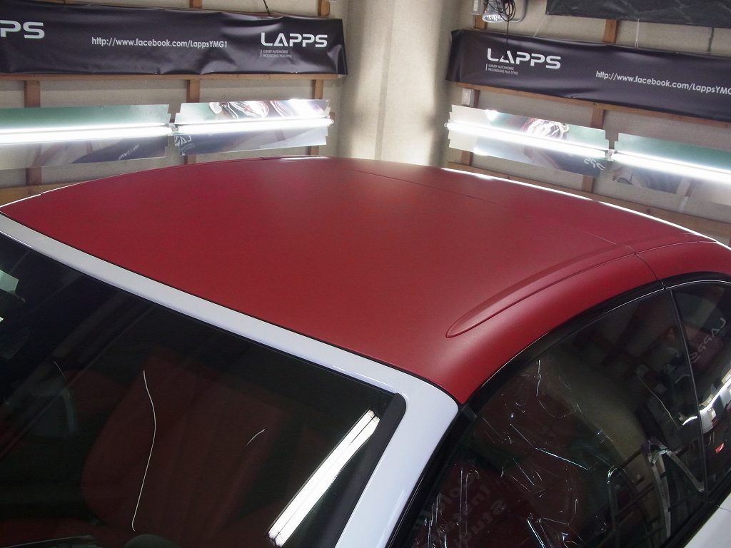 カーラッピング BMW 425 部分ラッピング 【LAPPS】 カーラッピング 東京 車ラッピングのLAPPS