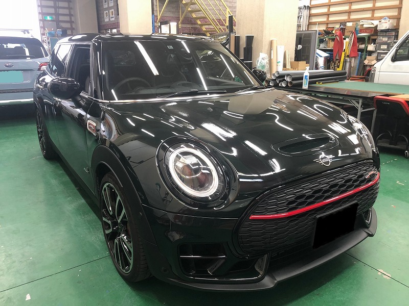 カーラッピング Mini Clubman パートラッピング Lapps カーラッピング 東京 車ラッピングのlapps